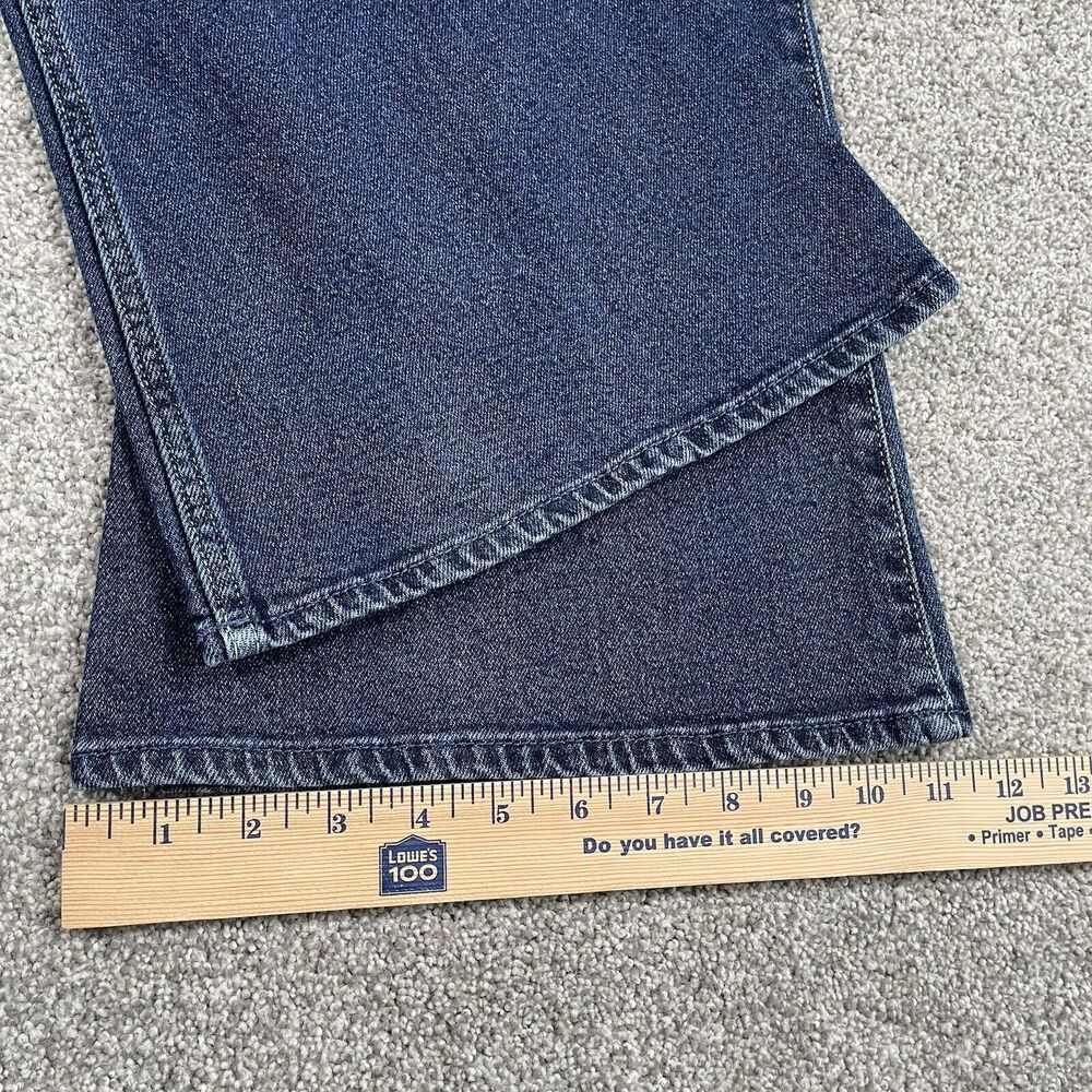 Hollister Low Rise Flare Vintage Stretch Womens Jeans Denim Dark Wash Size 14R - Picture 8 of 9